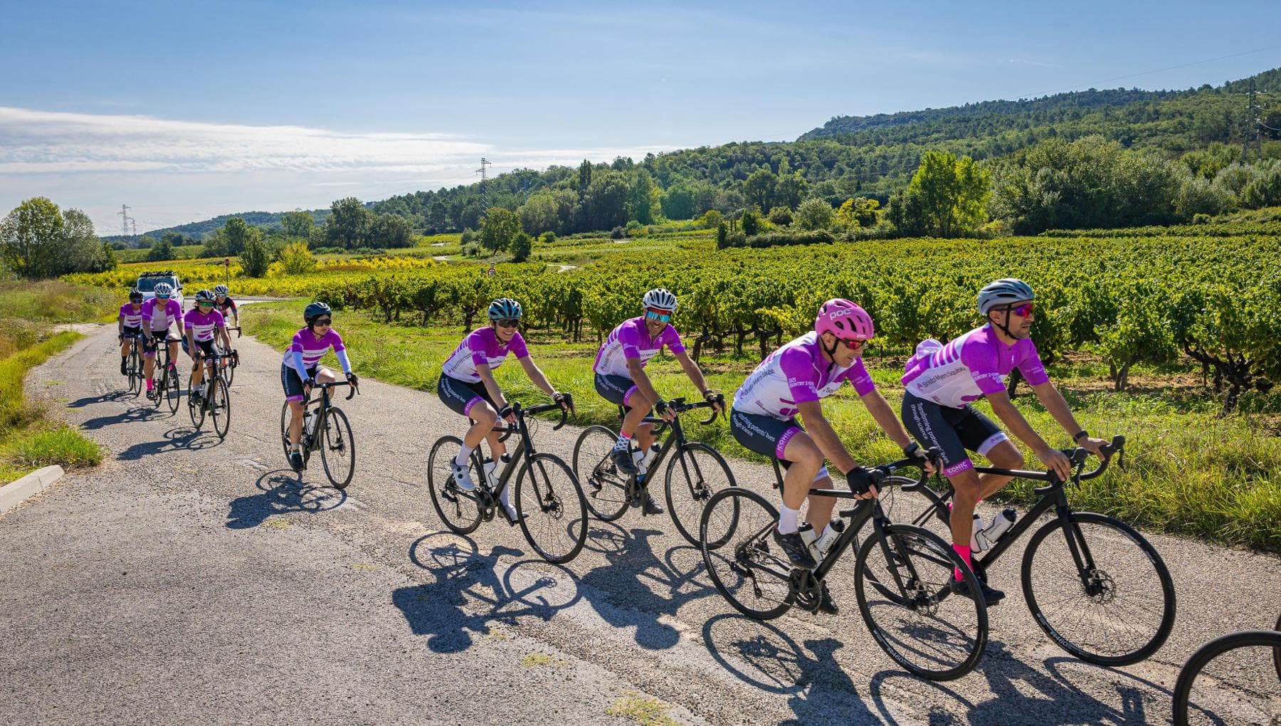 Un relais cycliste pour soutenir les patients et les soignants
