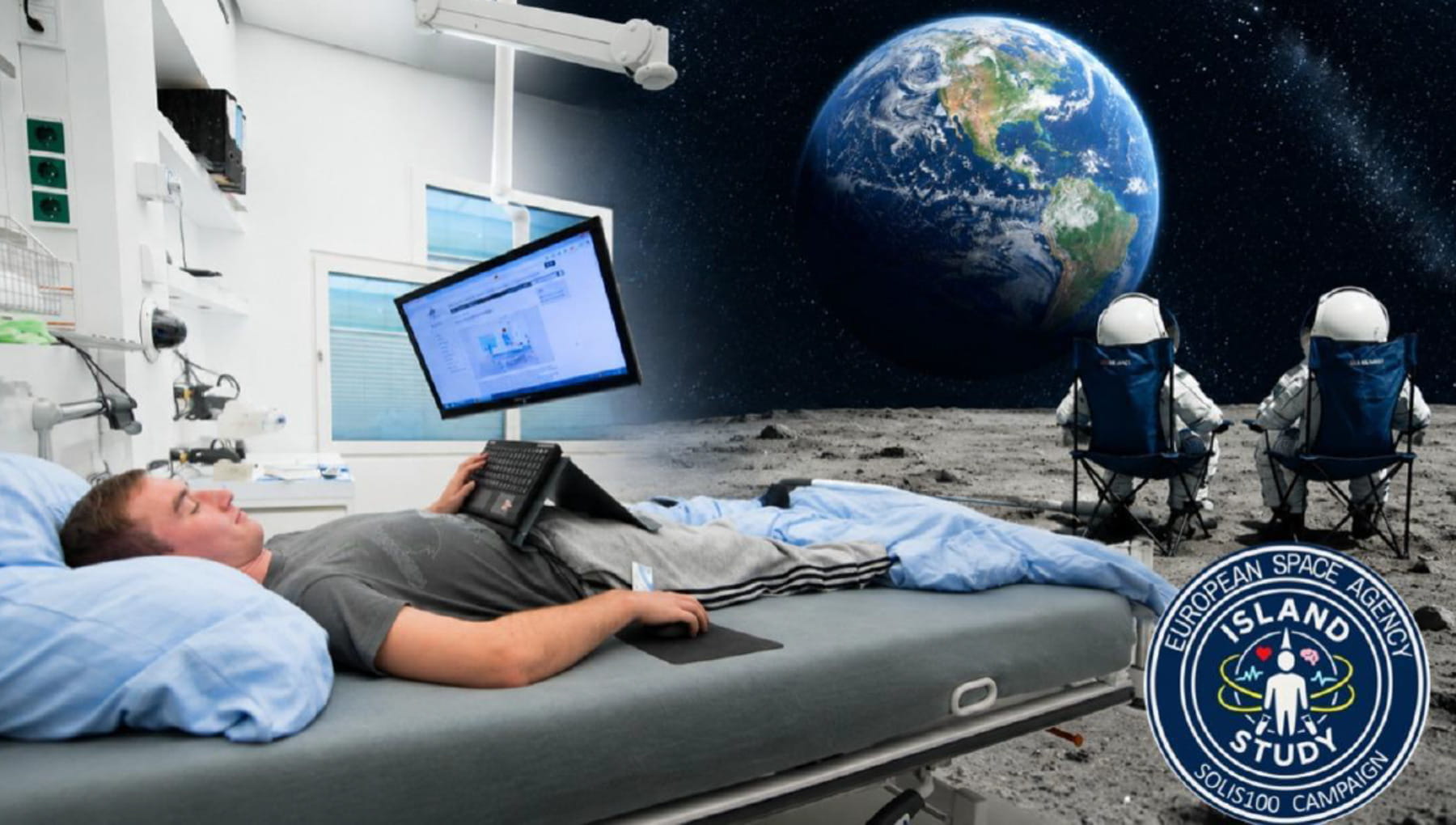 Médecine spatiale, deux études italiennes sur l'isolement et le confinement sont en cours